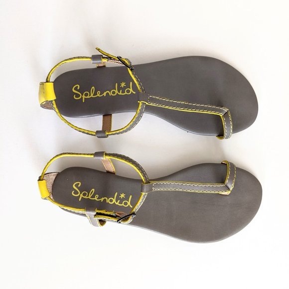 NWOT Splendid Morocco Toe Ring Leather Sandals - Picture 11 of 11